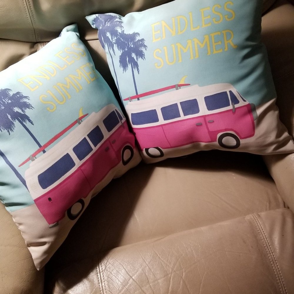 Volkswagen Bus Pillows